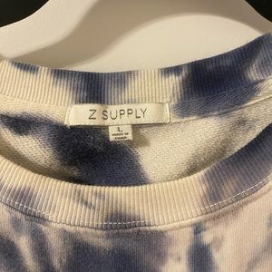 Tie dye multicolor, crop sweatshirt